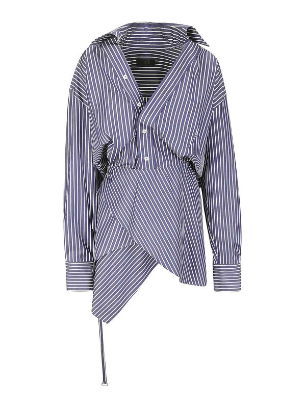 Ssheena Robe Au Genou - Bleu