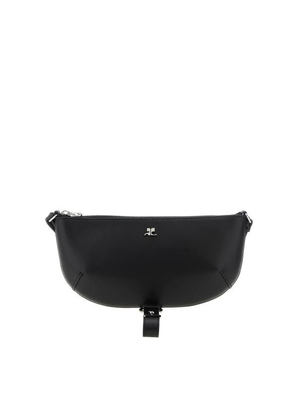 Courreges Sac Porté Épaule - Noir
