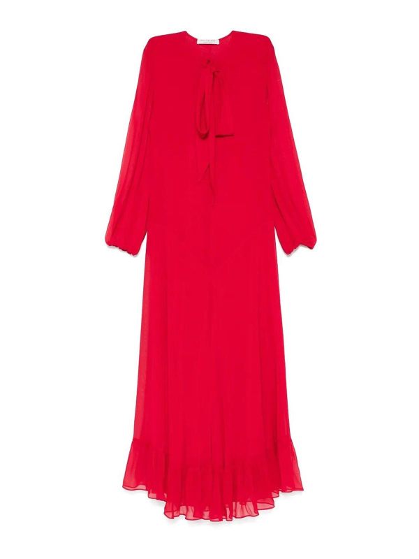 Philosophy di Lorenzo Serafini Robe Au Genou - Rouge