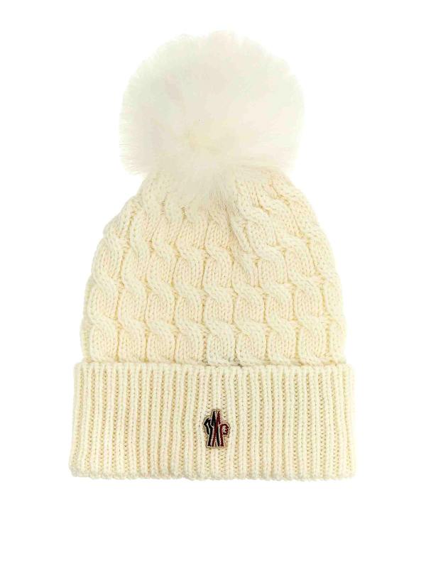 Moncler Bonnet - Blanc