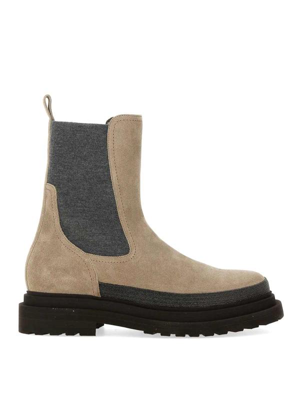 Brunello Cucinelli Bottes - Beige