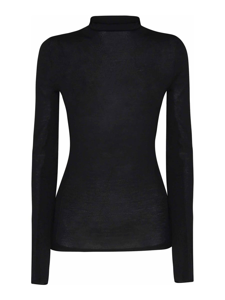 Pinko Pull Col Rond - Noir