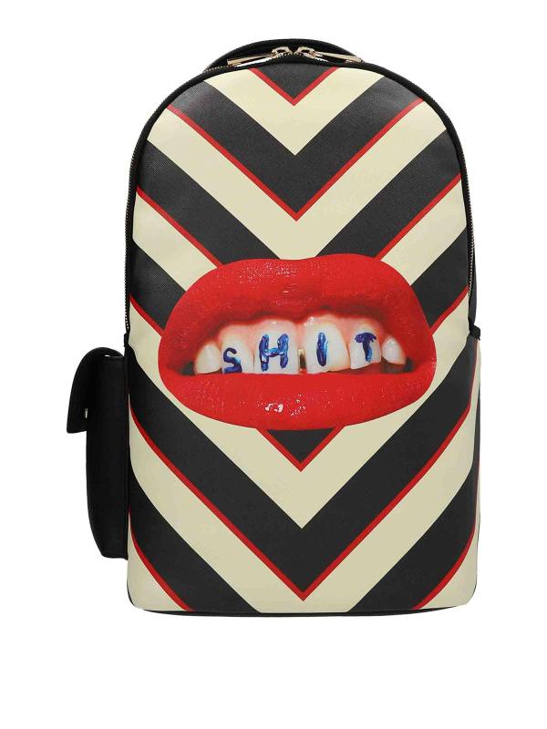 Seletti Sac À Dos - Blanc