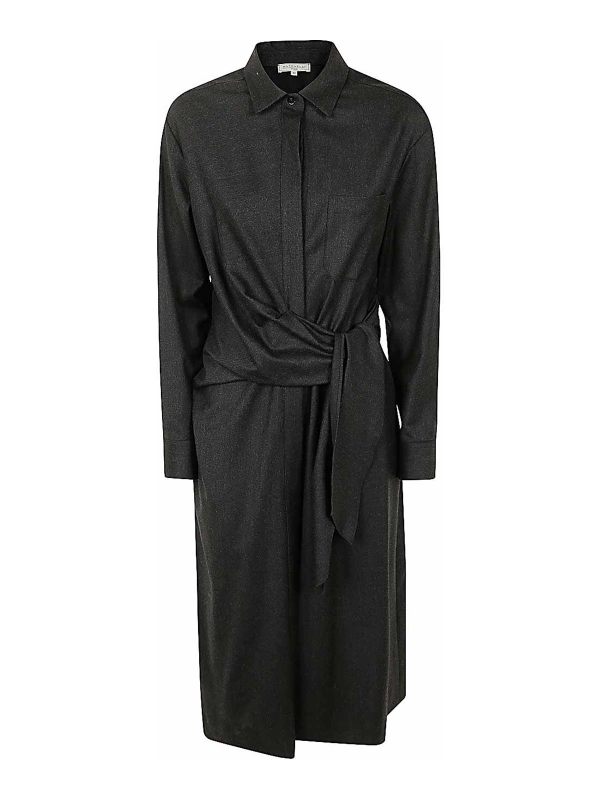 Antonelli Firenze Robe Au Genou - Bleu