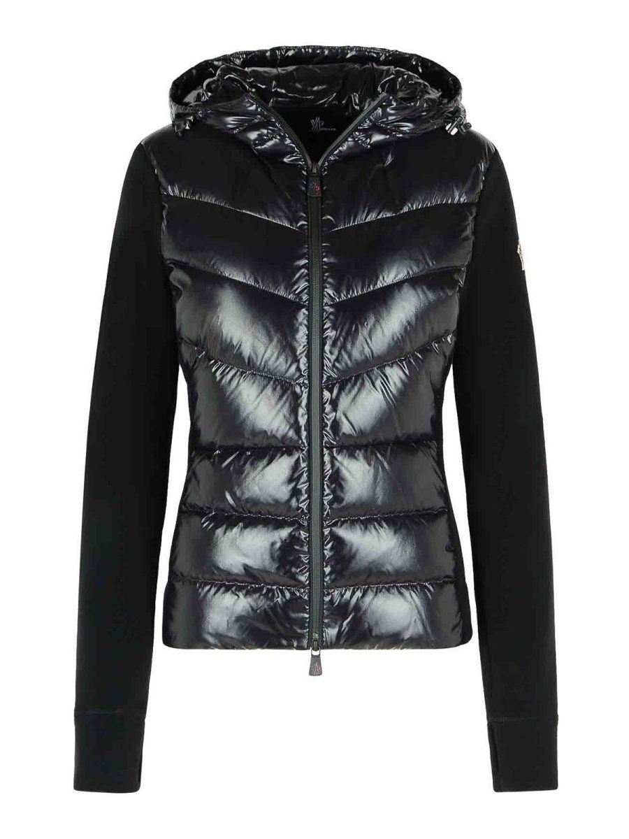 Moncler Blouson Rembourré - Noir