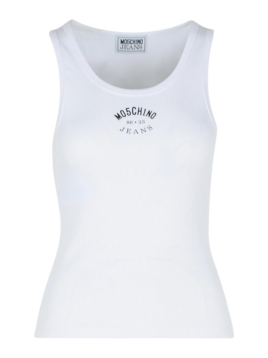 Moschino Jeans Top - Blanc