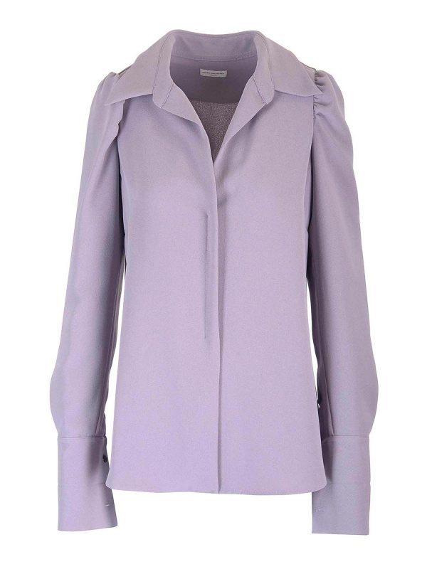 Dries Van Noten Chemise - Violet