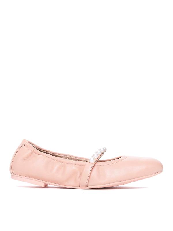 Stuart Weitzman Ballerines - Couleur Chair