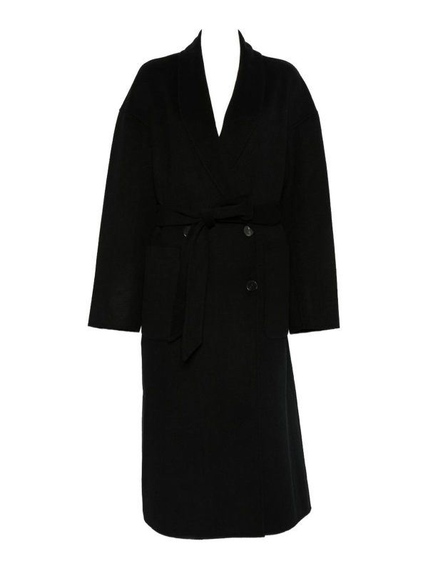 Iro Manteau Court - Noir