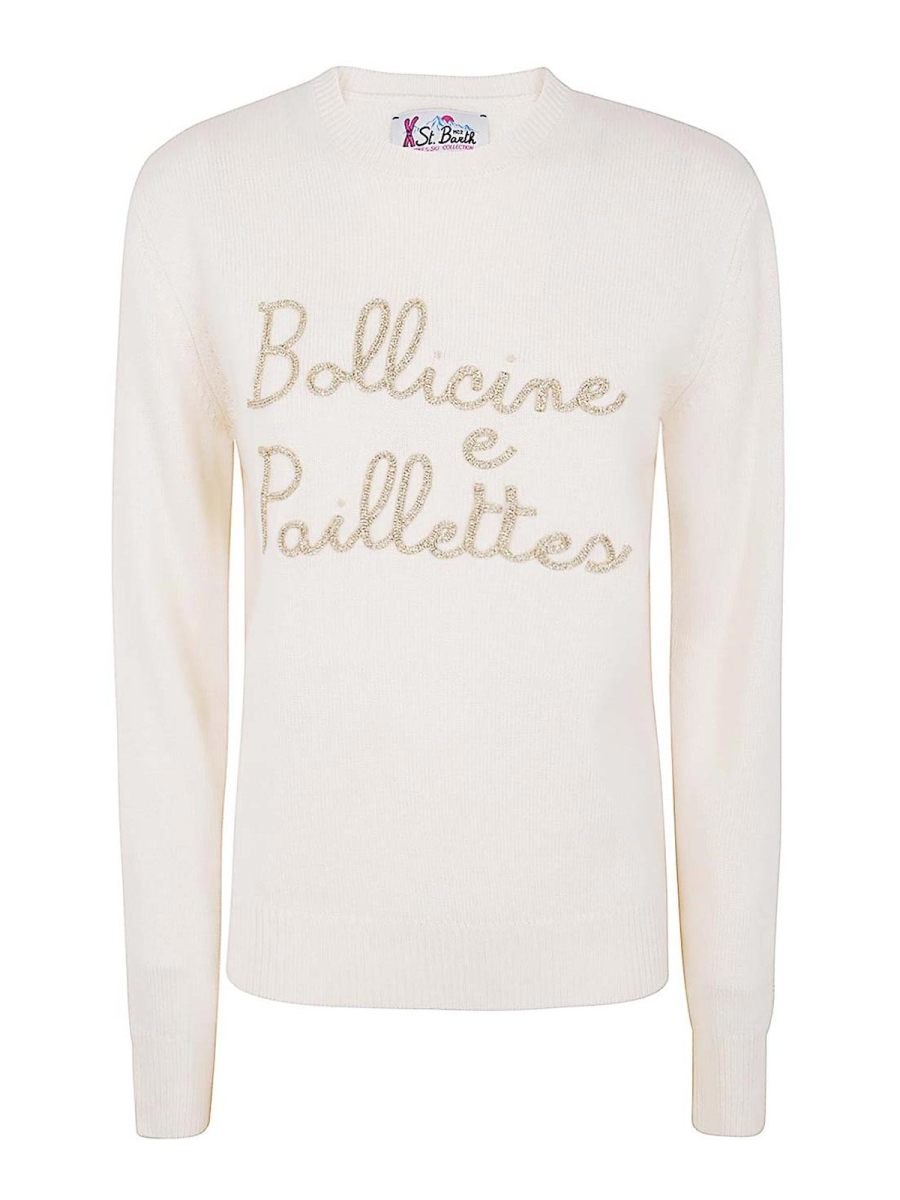 Mc2 Saint Barth Pull Col Rond - Gris