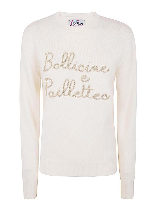 Mc2 Saint Barth Pull Col Rond - Gris