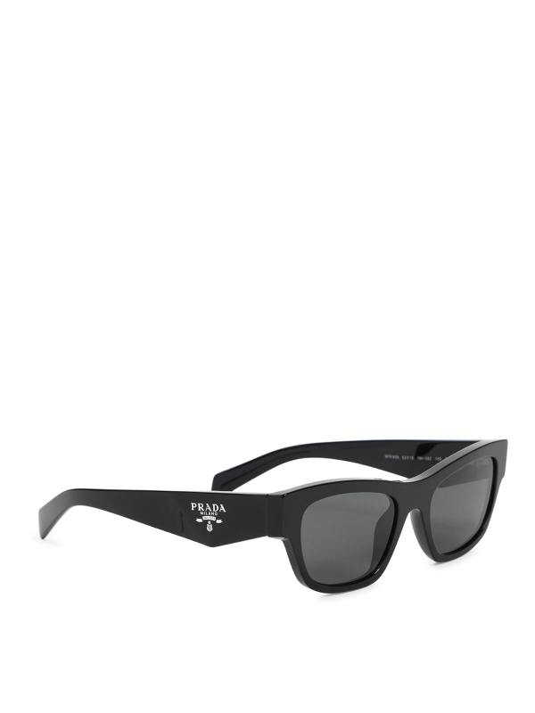 Prada Lunettes De Soleil - Noir