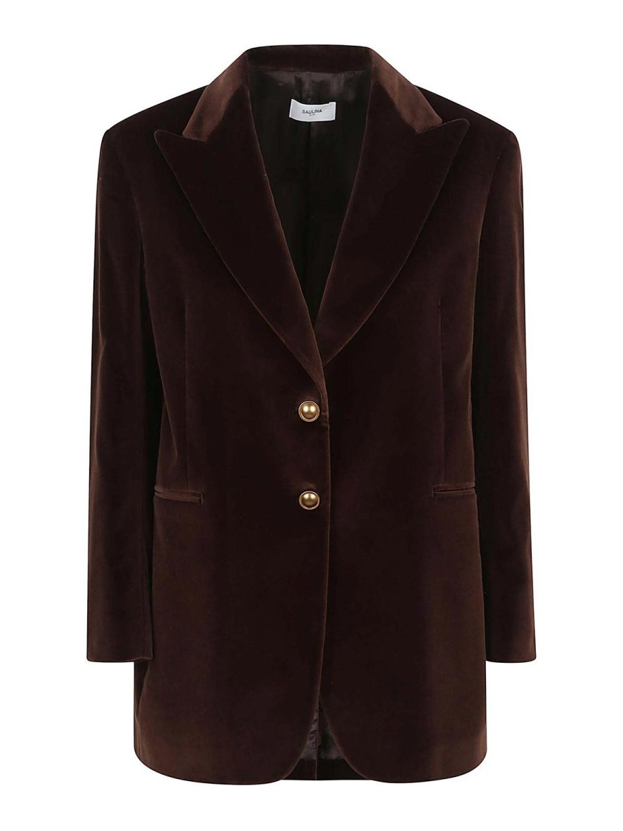 Saulina Veste Casual - Marron