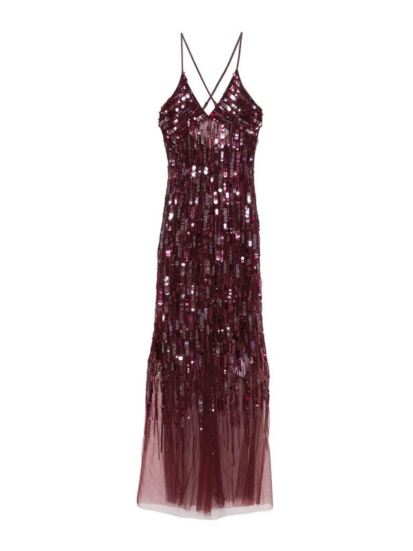 Elisabetta Franchi Robe De Cocktail - Rouge