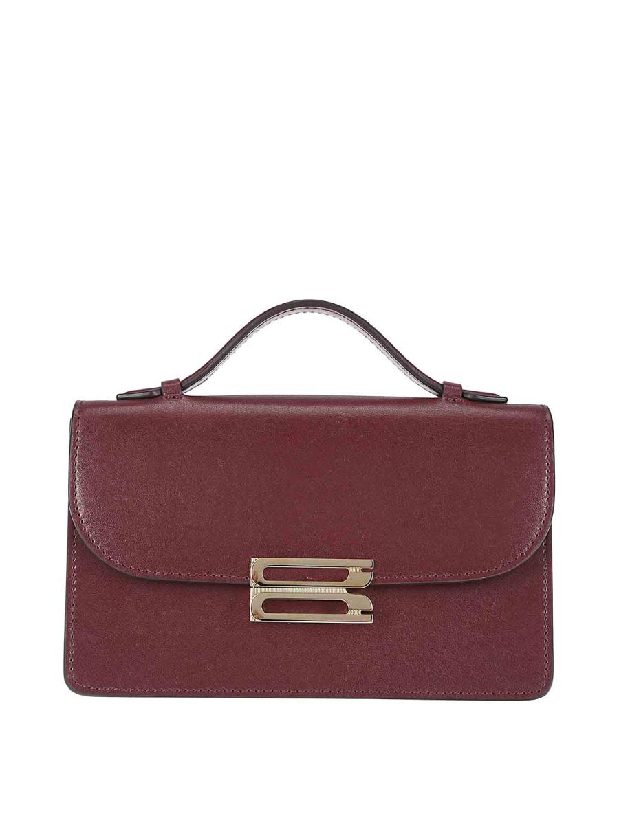 Victoria Beckham Sac Bandoulière - Bordeaux
