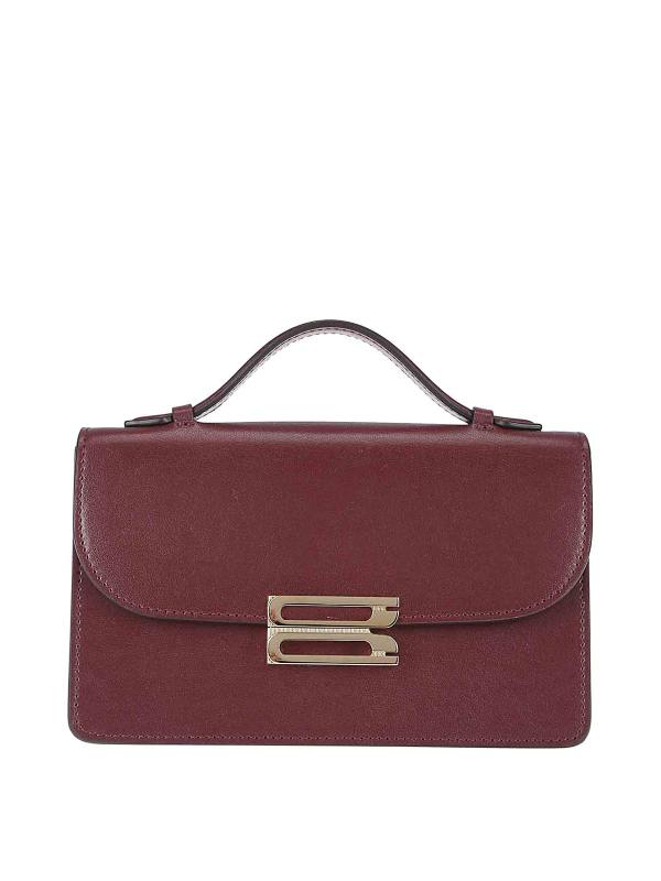 Victoria Beckham Sac Bandoulière - Bordeaux