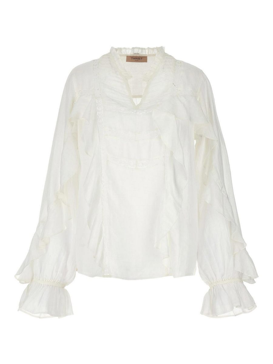 Twinset Blouse - Blanc