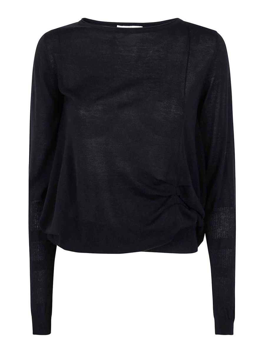 High Pull Col Rond - Noir