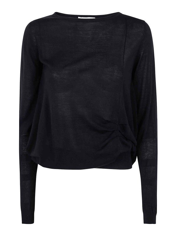 High Pull Col Rond - Noir