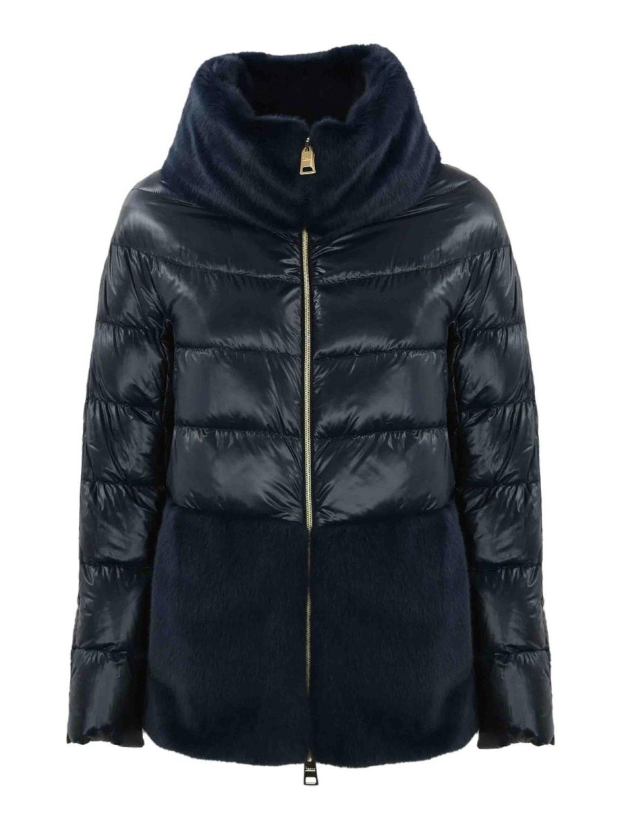 Herno Blouson Rembourré - Bleu