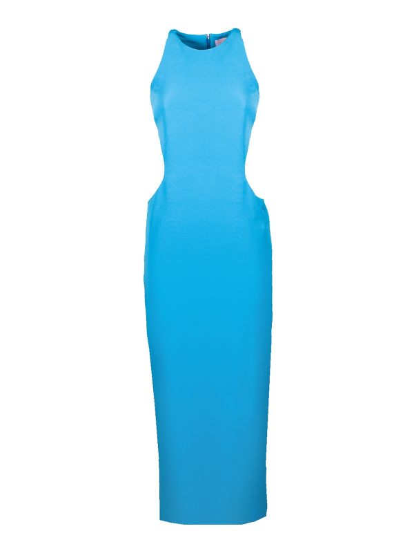 Chiara Ferragni Robe Au Genou - Bleu Clair