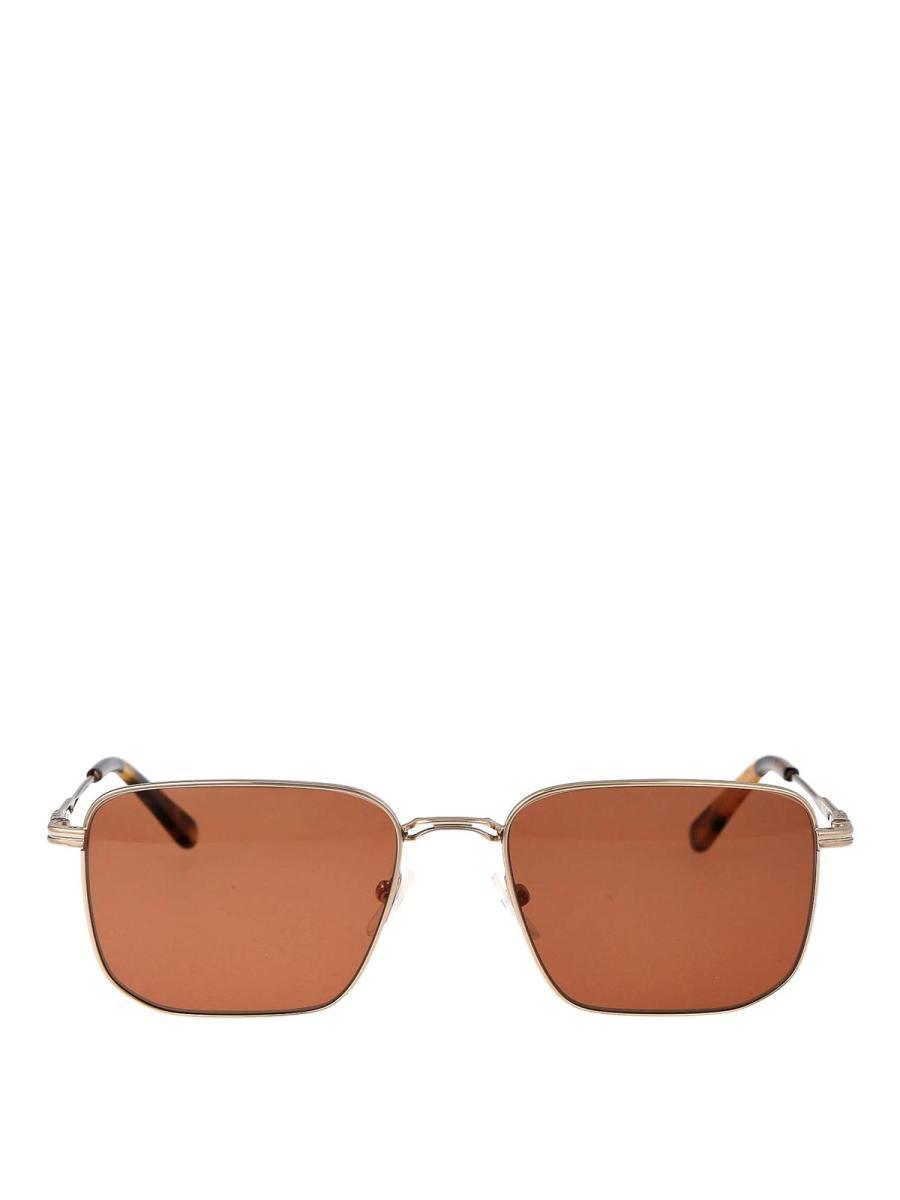 Calvin Klein Lunettes De Soleil - Or