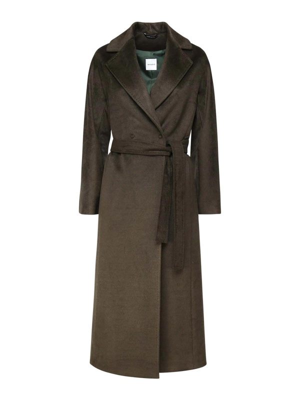 Alisheva Manteau Court - Vert Foncé