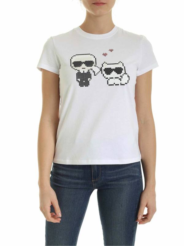 Karl Lagerfeld T-Shirt - Blanc