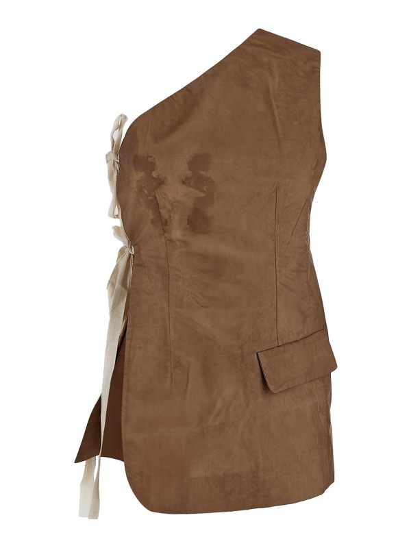 Uma Wang Veste Casual - Marron