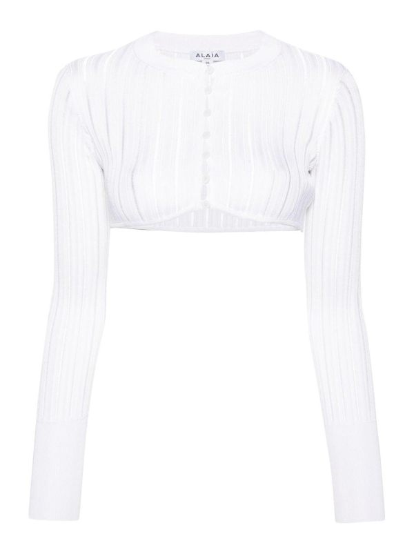 Alaïa Cardigan - Blanc