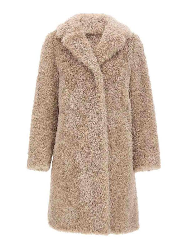 Herno Manteau Au Genou - Jaune