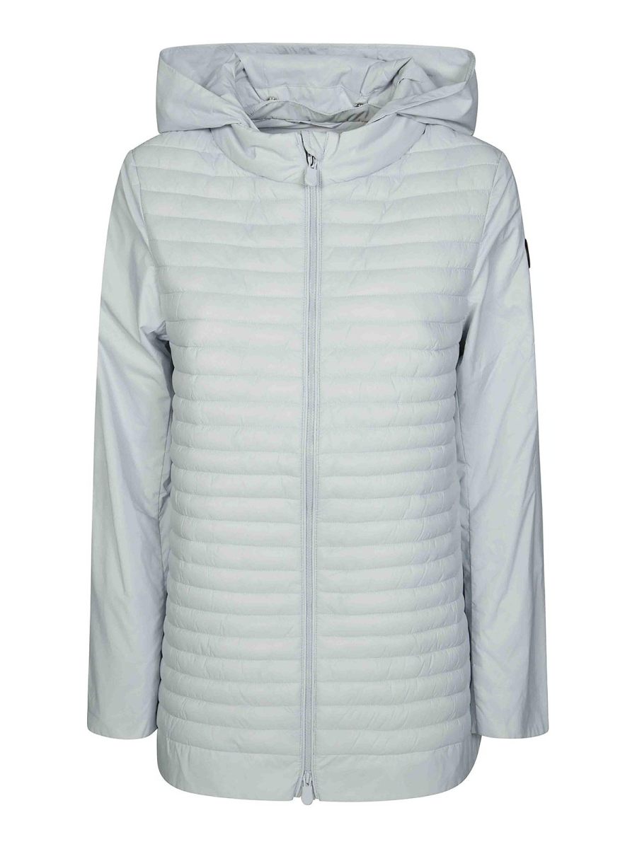 Save the Duck Manteau Court - Gris