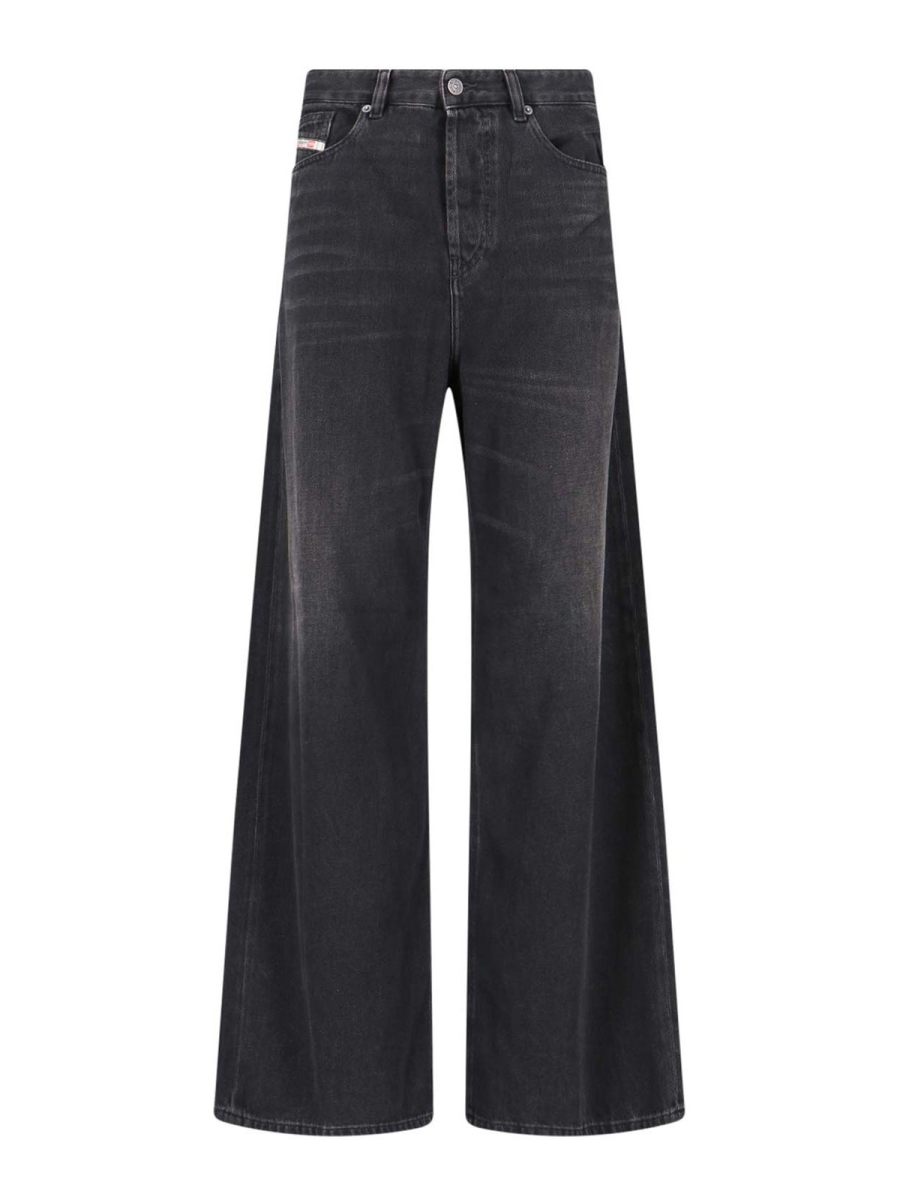 Diesel Jean Droit - Noir