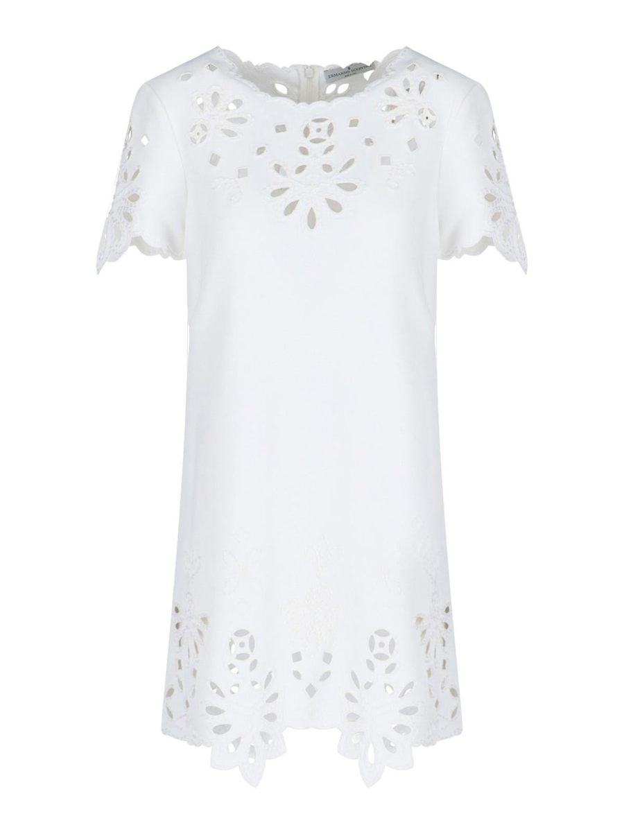 Ermanno Scervino Robe Courte - Blanc