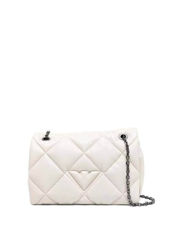 Emporio Armani Sac Bandoulière - Blanc