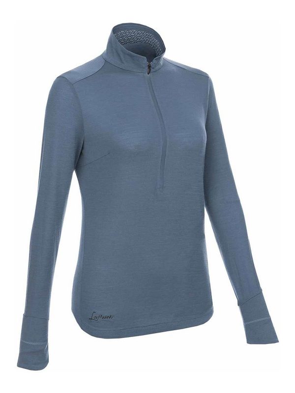 LaMunt Pull Col Bateau - Bleu