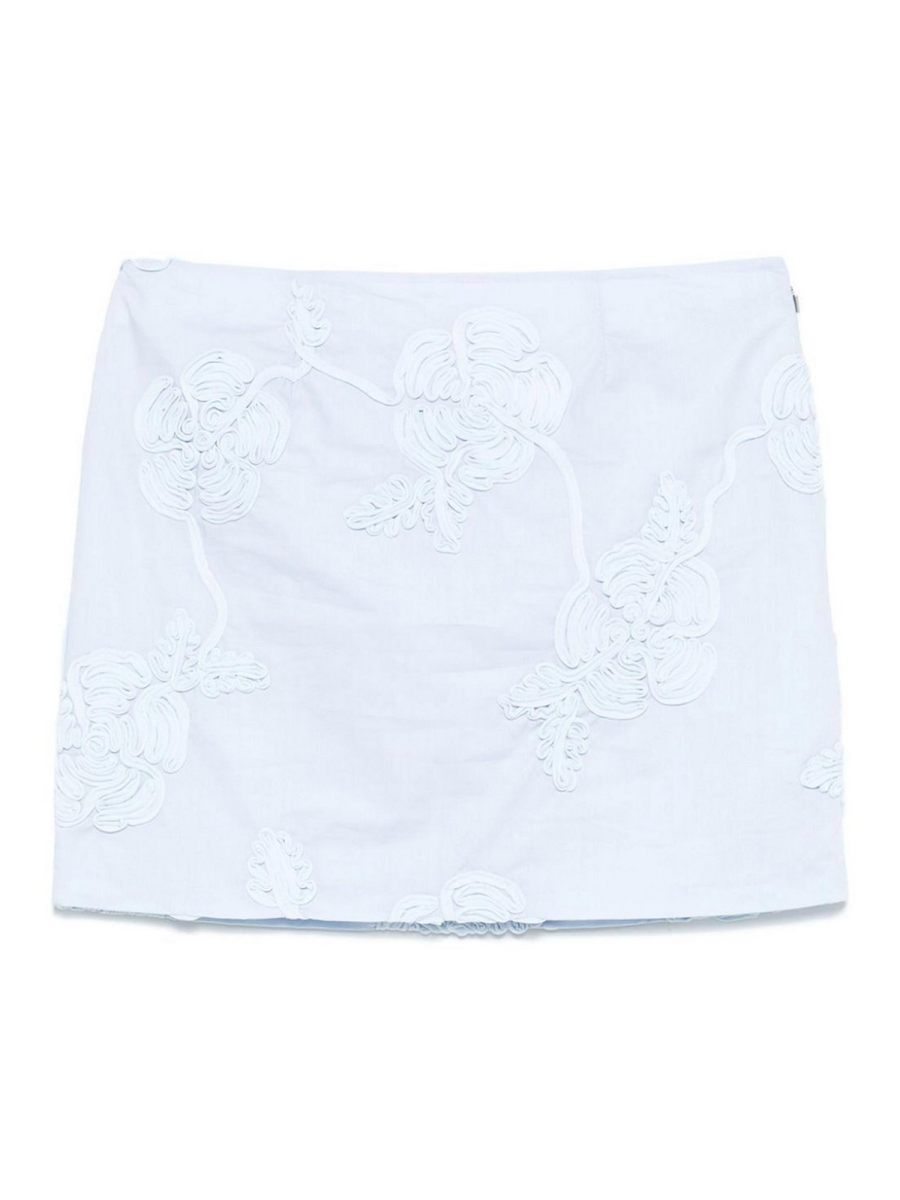 Rotate Birger Christensen Jupe Midi - Bleu