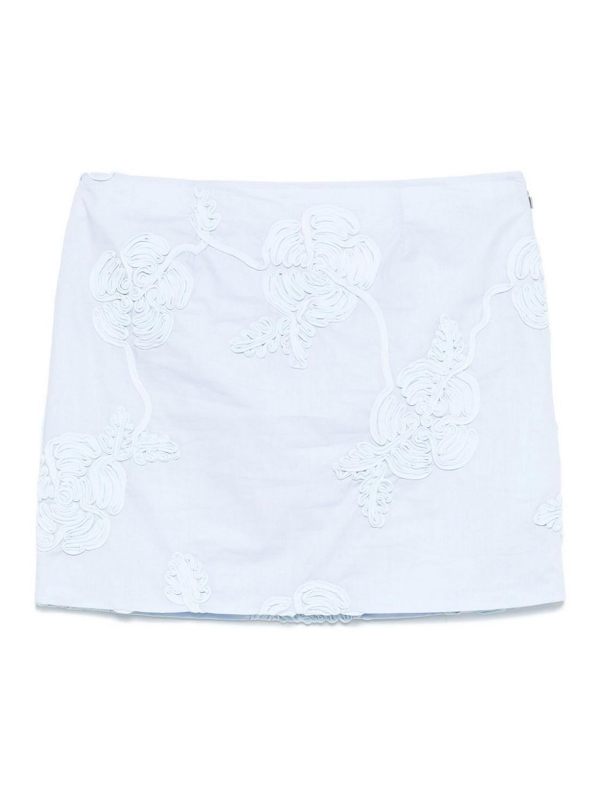 Rotate Birger Christensen Jupe Midi - Bleu