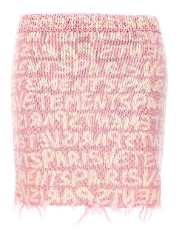 Vetements Jupe Midi - Couleur Chair