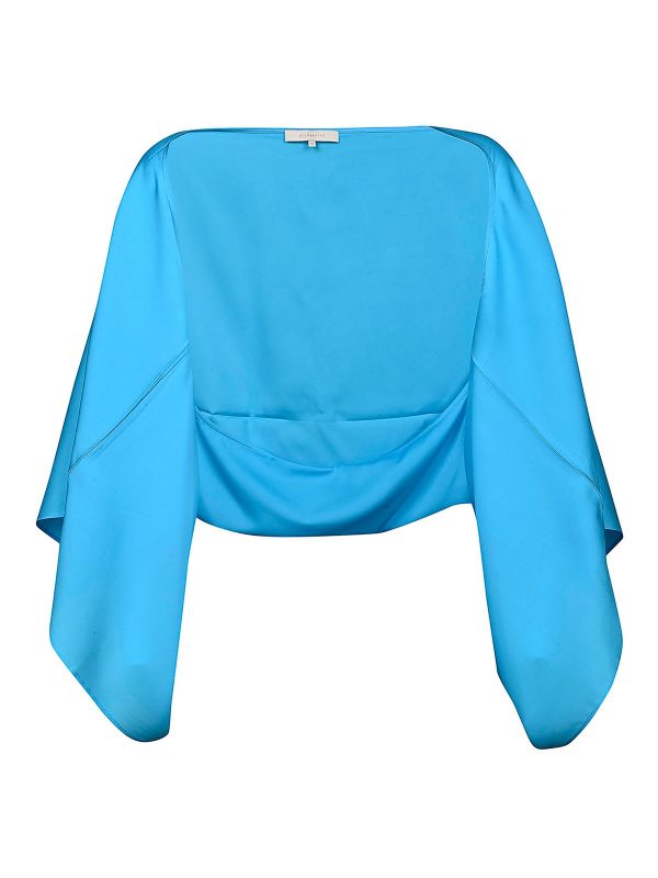 Silk95Five Cape - Bleu