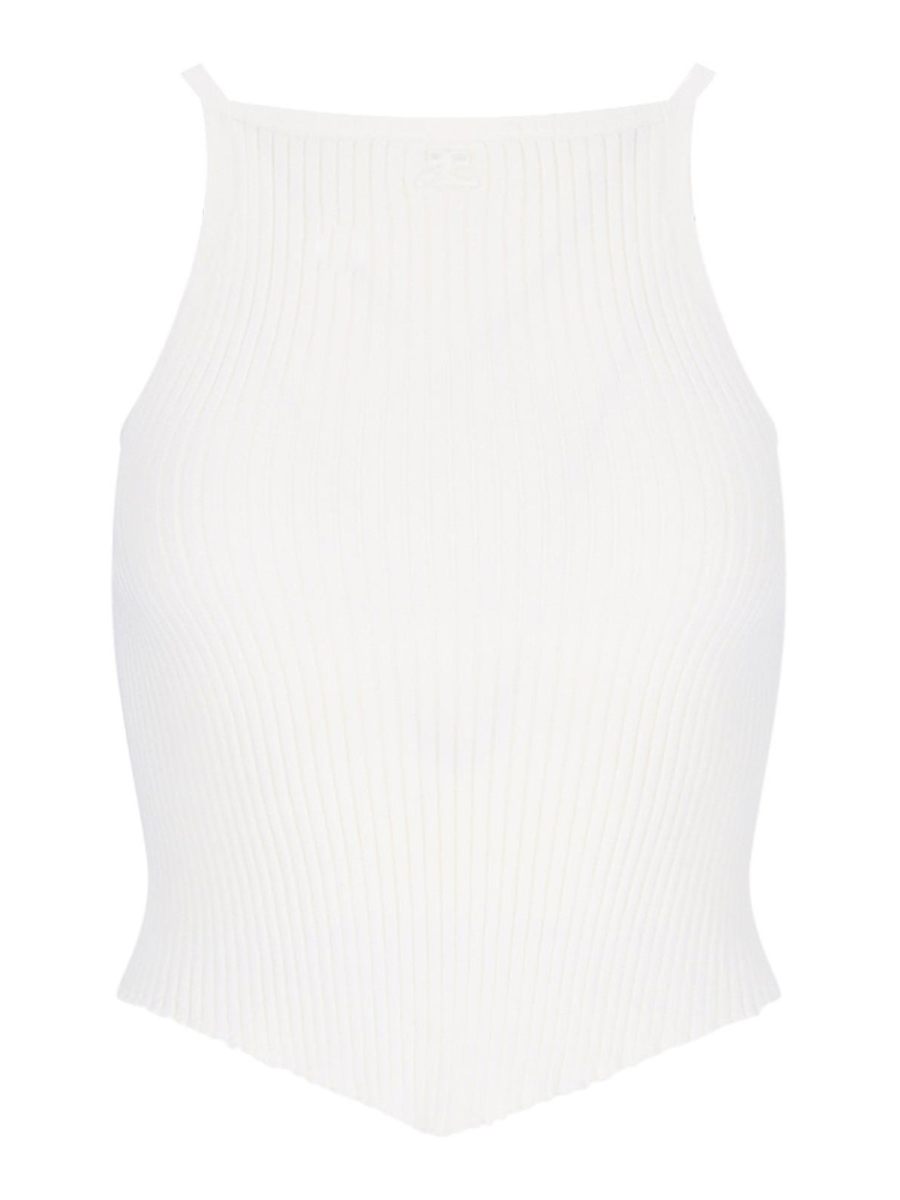 Courreges Top - Blanc