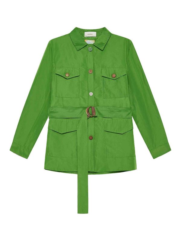 Maliparmi Manteau Au Genou - Vert