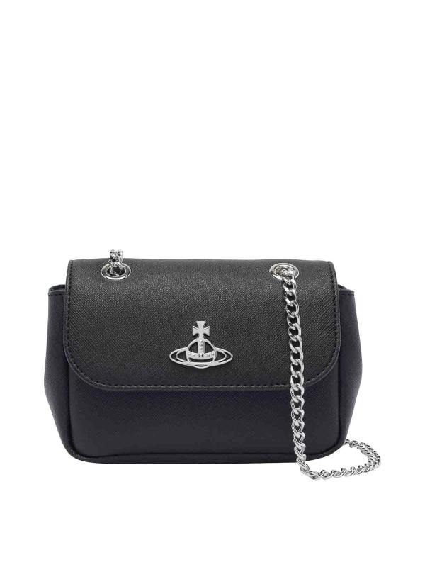 Vivienne Westwood Sac Porté Épaule - Noir