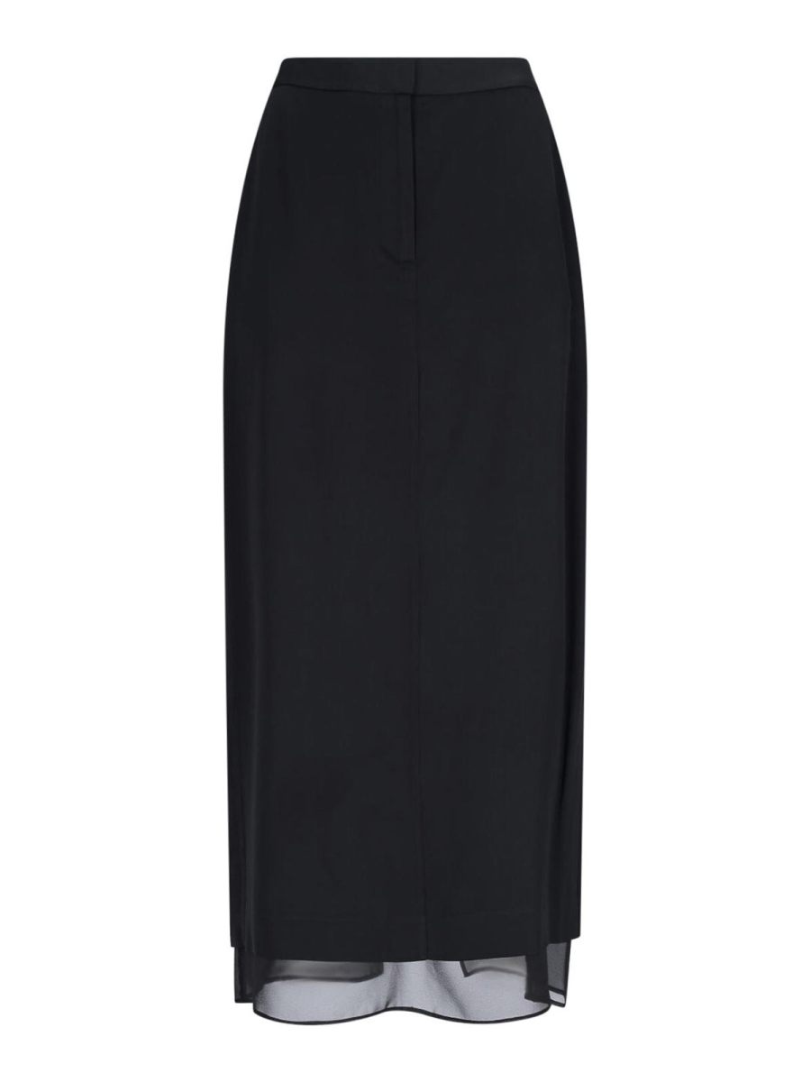 Calvin Klein Jupe Longue - Noir