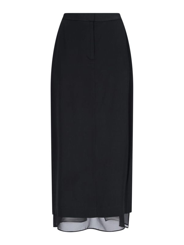 Calvin Klein Jupe Longue - Noir