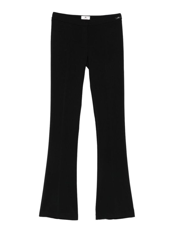 Elisabetta Franchi Pantalons Décontractés - Noir