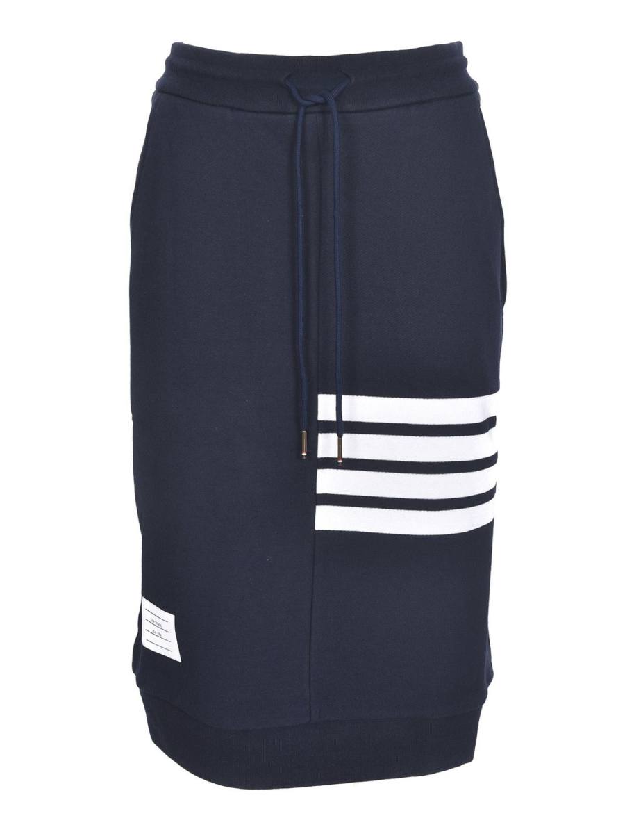Thom Browne Jupe Midi - Bleu