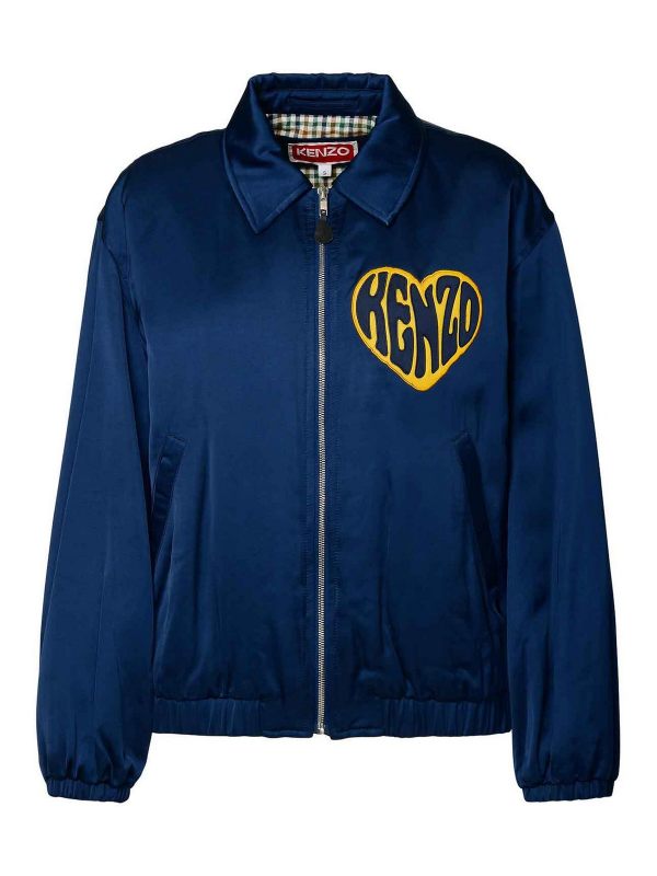 Kenzo Veste Casual - Bleu Foncé