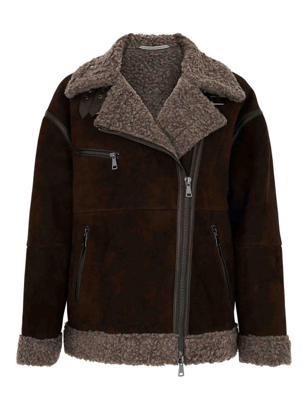 Leather Authority Veste Casual - Marron