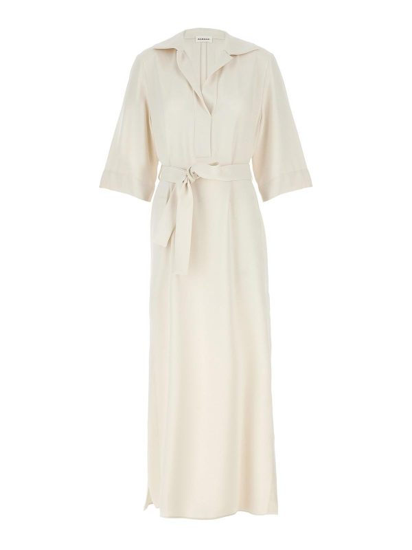 P. A.R. O.S. H. Maxi Robe - Blanc